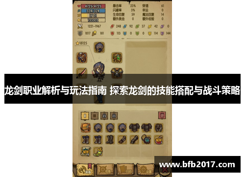 龙剑职业解析与玩法指南 探索龙剑的技能搭配与战斗策略